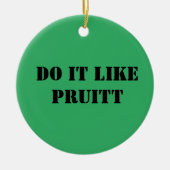 Movin' op kerst 2020 keramisch ornament (Voorkant)