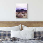 Moving Camp van Newell Convers Wyeth Canvas Afdruk (Insitu (Slaapkamer))