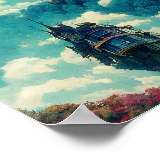 Moving Castle Poster (Hoek)