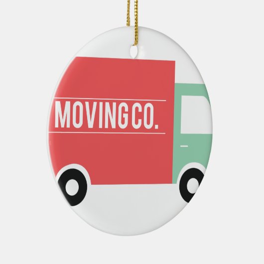 Moving Co. Keramisch Ornament (Rechts)