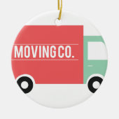 Moving Co. Keramisch Ornament (Voorkant)