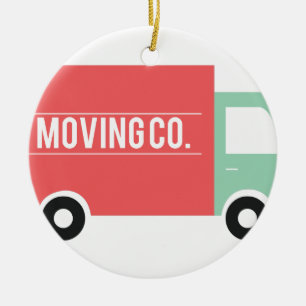 Moving Co. Keramisch Ornament