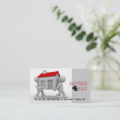 Moving Co. Visitekaartje (Staand voorkant)