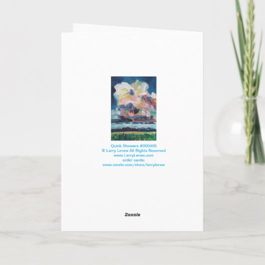 Moving Day Found My Place On Cloud 9 Annoucement Kaart (Achterkant)