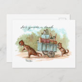 Moving House Louis Wain Briefkaart (Voorkant / Achterkant)