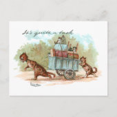 Moving House Louis Wain Briefkaart (Voorkant)