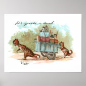 Moving House Louis Wain Poster (Voorkant)