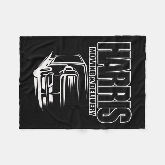 Moving Montgomery Fleece Deken (Voorkant (Horizontaal))