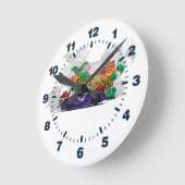 Moving On Clock Ronde Klok (Hoek)