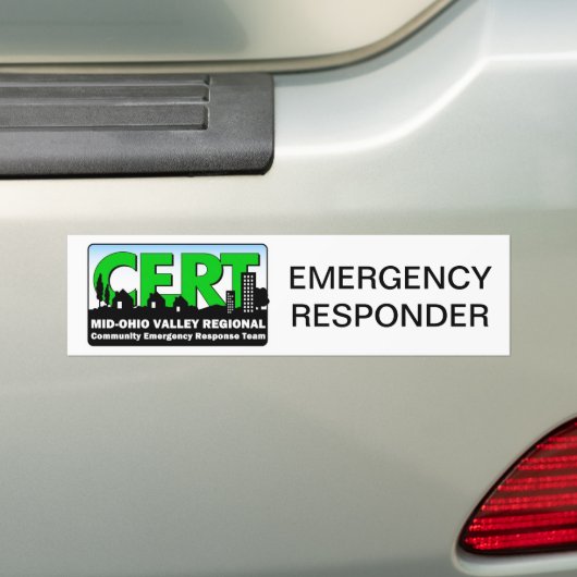 MOVR CERT Bumpersticker (Op auto)