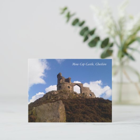 Mow Cop Castle, Cheshire Briefkaart (Staand voorkant)