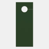 Mow Grass Lawn Care Business Flyer Deurhanger (Achterkant)