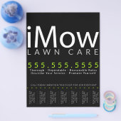 Mow. Landschappelijk ontwerp van de grasmachine Flyer (Enkel)