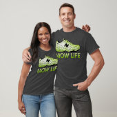 Mow Life Grass Cutting Lawn Moving Pap Life T-shirt (Unisex)