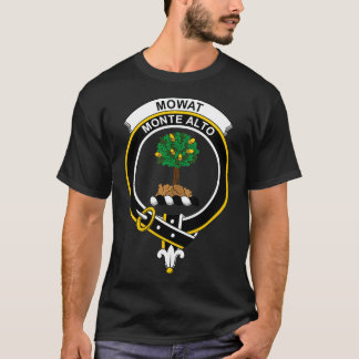 Mowat Crest Tartan Clan Scottish Clan T-shirt