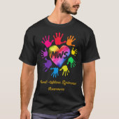 Mowat Wilson Syndroom Bewustzijn Handen Gift T-shirt (Voorkant)