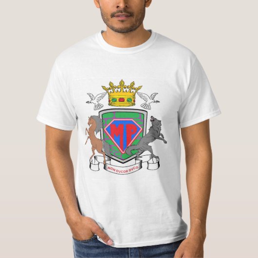 Mower: Heraldry van een koning! T-shirt (Voorkant)