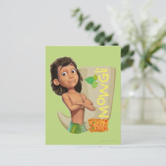 Mowgli 1 briefkaart (Staand voorkant)