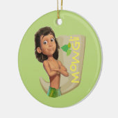 Mowgli 1 keramisch ornament (Links)