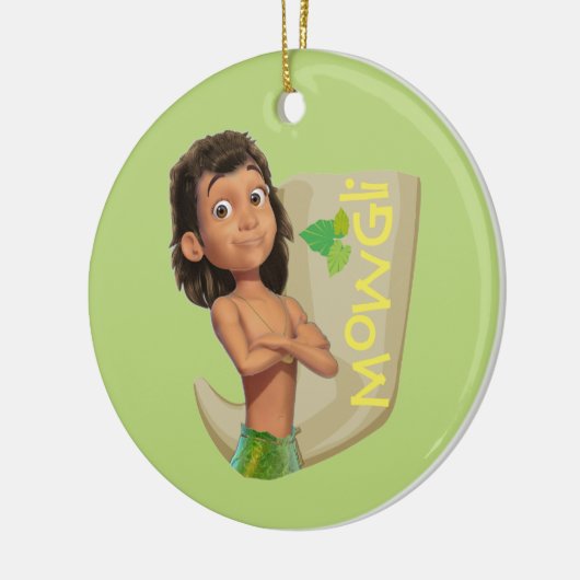 Mowgli 1 keramisch ornament (Links)