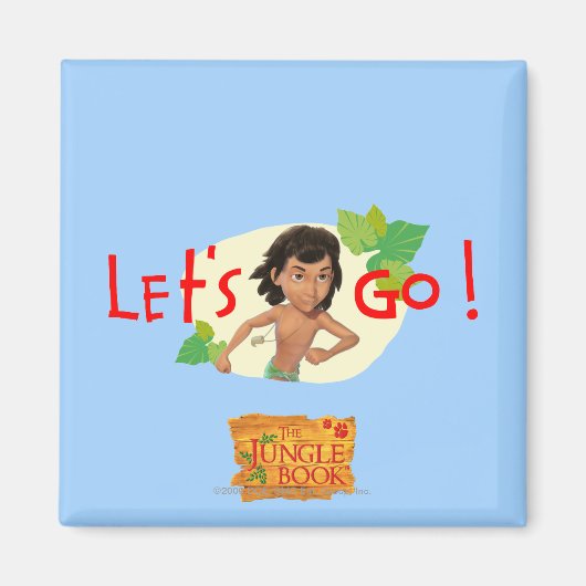 Mowgli 2 magneet (Voorkant)