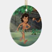 Mowgli 3 keramisch ornament (Rechts)