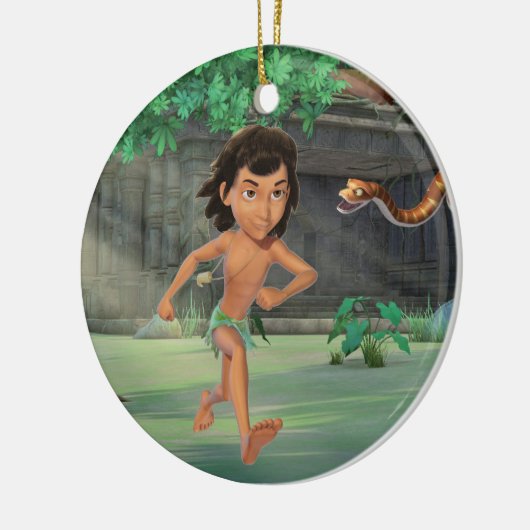 Mowgli 3 keramisch ornament (Links)