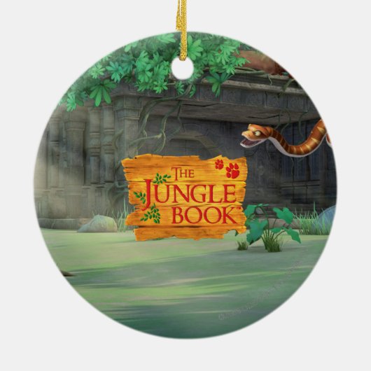 Mowgli 3 keramisch ornament (Achterkant)