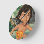 Mowgli 3 ronde klok (Hoek)