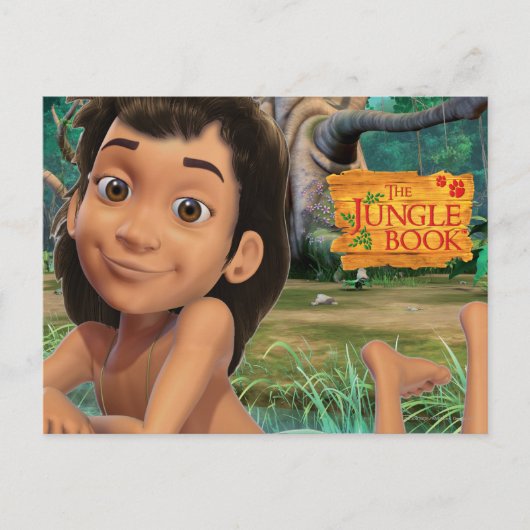 Mowgli 4 briefkaart (Voorkant)