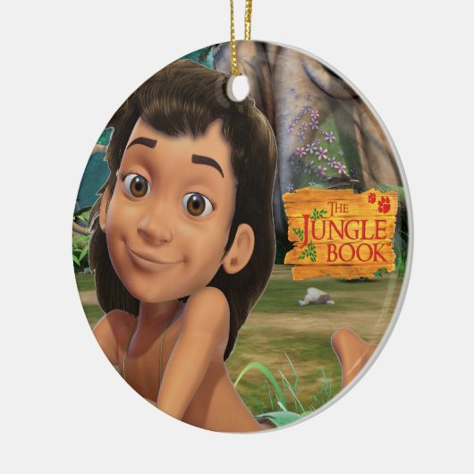 Mowgli 4 keramisch ornament (Links)