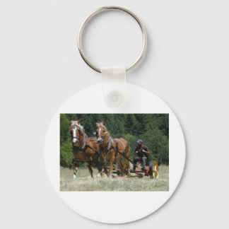 Mowing Hay Sleutelhanger