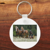 Mowing Hay Sleutelhanger (Voorkant)