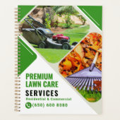 Mowing Lawn Care Service Planner Landscaping (Voorkant)