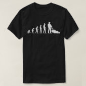 Mowing Lawn Mowing Lawn Evolution Funny Gift 3 T-shirt (Design voorkant)