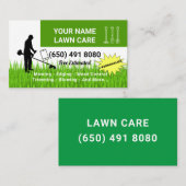 Mowing Service Visitekaartje Gardening (Voorkant / Achterkant)