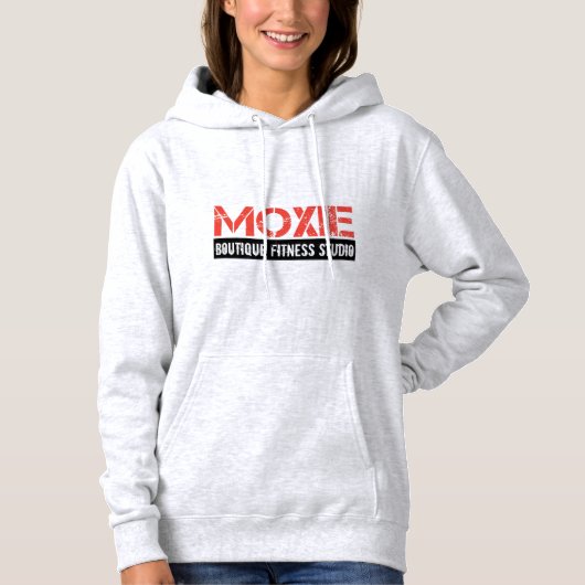 MOXIE BOUTIQUE FITNESS STUDIO HOODIE (Voorkant)