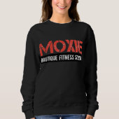 MOXIE BOUTIQUE FITNESS STUDIO SWEATSHIRT (Voorkant)