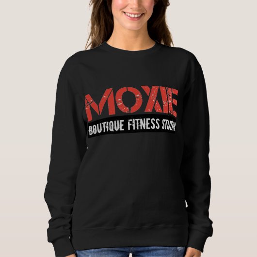 MOXIE BOUTIQUE FITNESS STUDIO SWEATSHIRT (Voorkant)