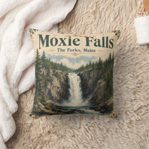 Moxie Falls The Forks Maine North Woods Kussen