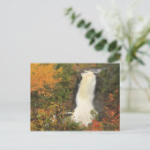 Moxie-Herfsten in het najaar van de Maine van de F Briefkaart (Staand voorkant)