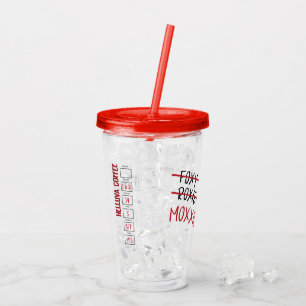 Mox's Misto - Acryl Tumbler Acryl Drinkbeker