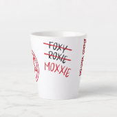 Mox's Misto - Latte Mok (Voorkant)
