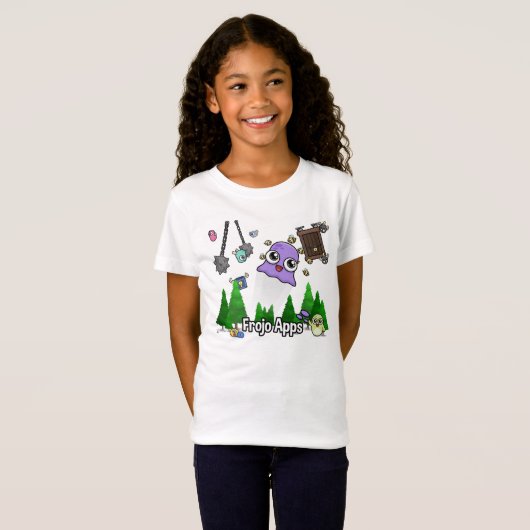 Moy Adventure: Girl's T-Shirt (Voorkant volledig)