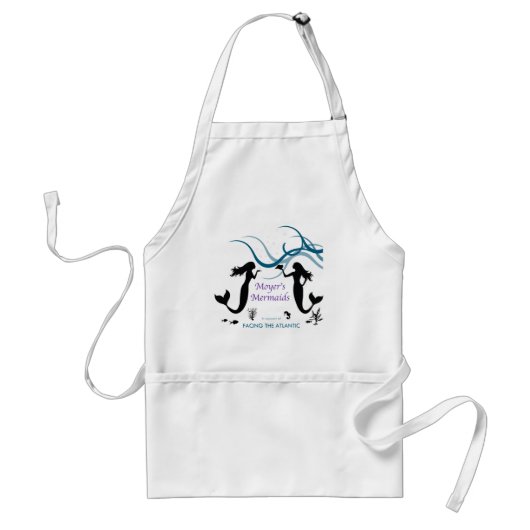 Moyer's Mermaids Aprons Standaard Schort (Voorkant)