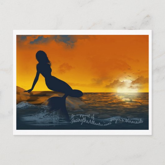 Moyer's Mermaids Briefkaart (Voorkant)