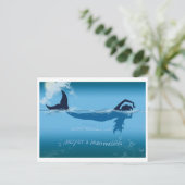 Moyer's Mermaids Briefkaart (Staand voorkant)