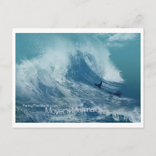 Moyer's Mermaids Briefkaart (Voorkant)