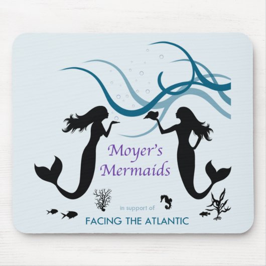 Moyer's Mermaids Mousepad Muismat (Voorkant)