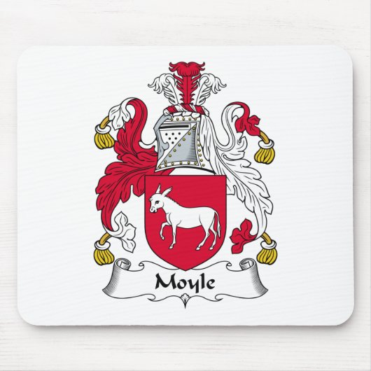 Moyle Family Crest Muismat (Voorkant)